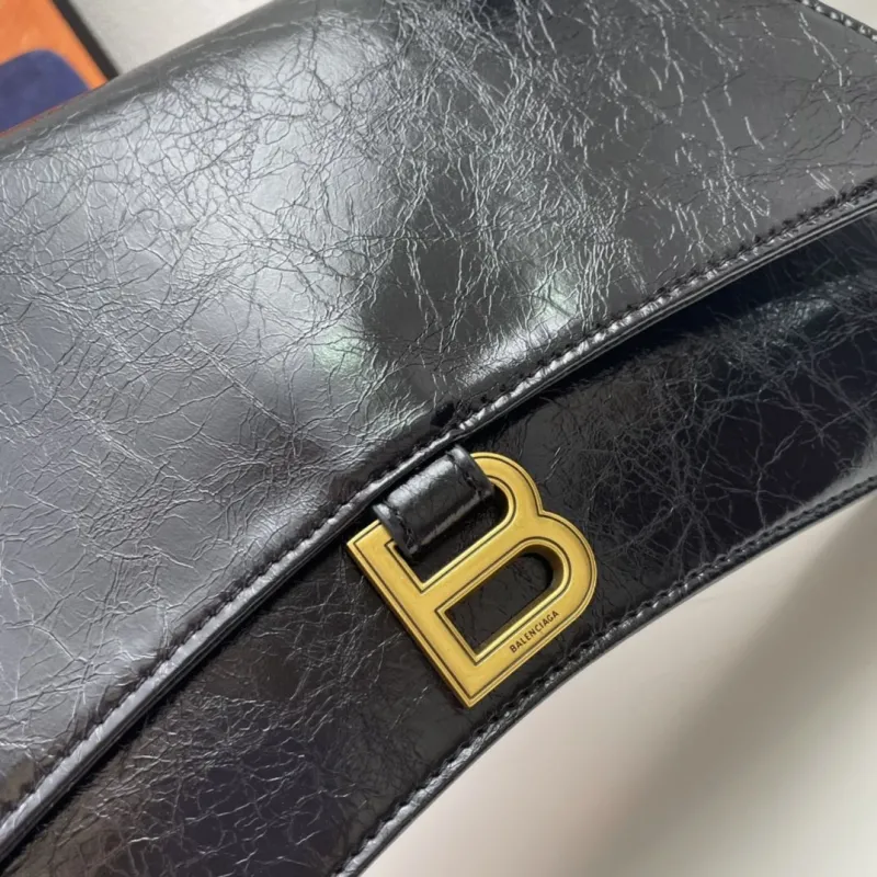 Balenciaga Black Small Satchel Bag 8915 - Image 4