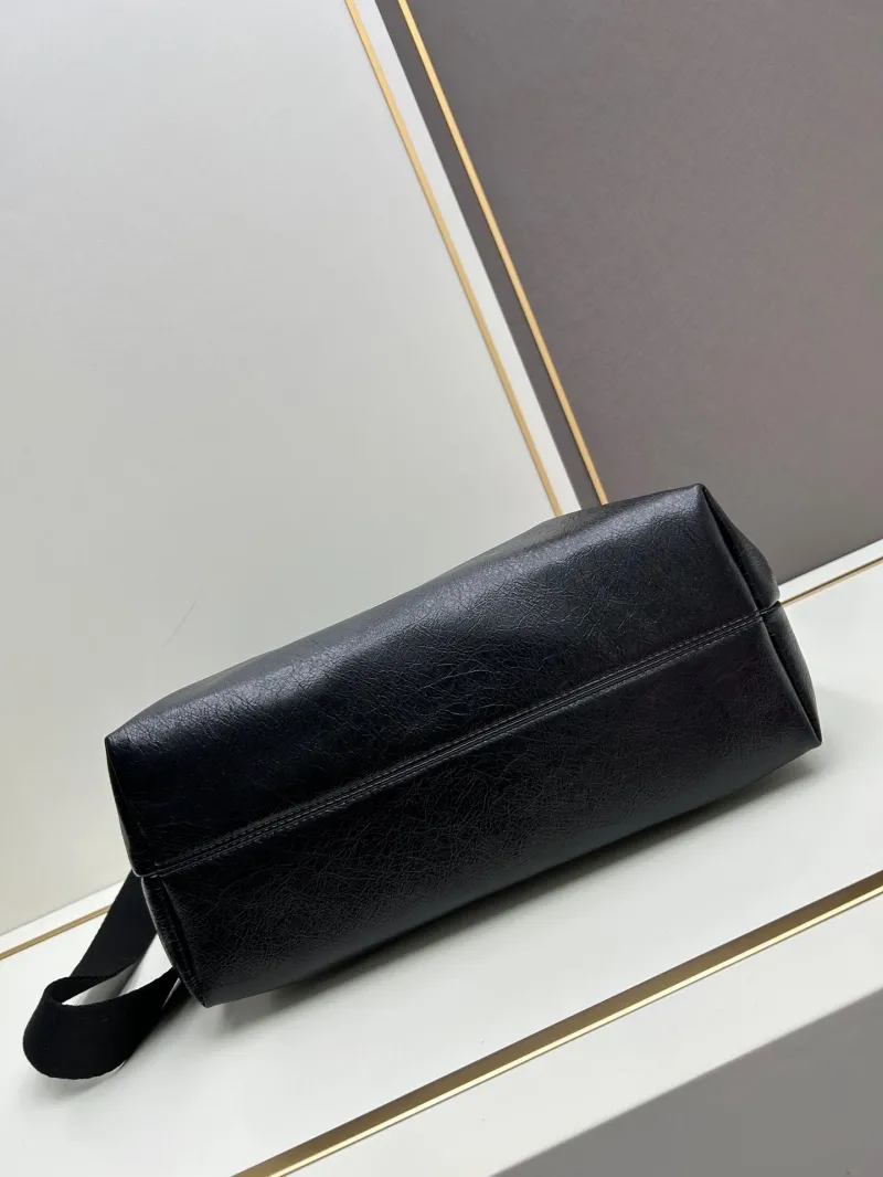 Balenciaga Black Crossbody Messenger Bag 6896 - Image 5