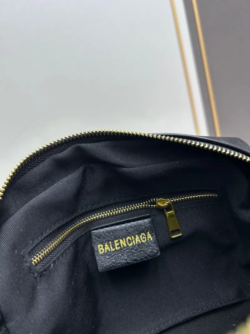 Balenciaga Black Chain Crossbody Bag 6888 - Image 8