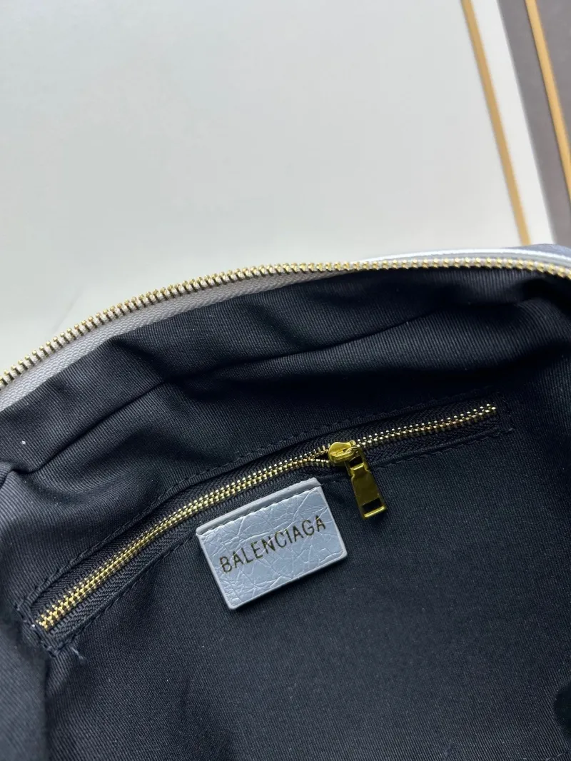 Balenciaga Silver Crossbody Bag 6888 - Image 8
