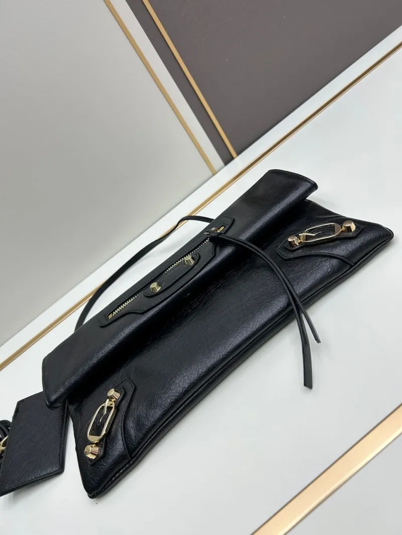 Balenciaga Black Satchel Bag Model 6844 - Image 4
