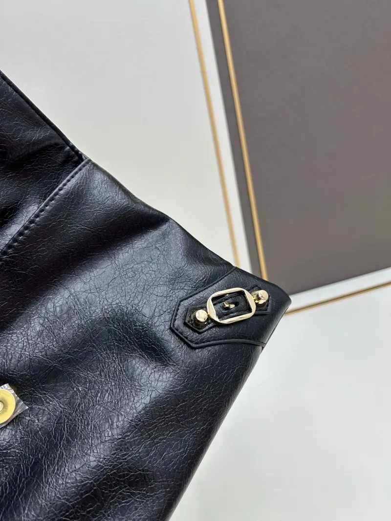 Balenciaga Black Satchel Bag Model 6844 - Image 7