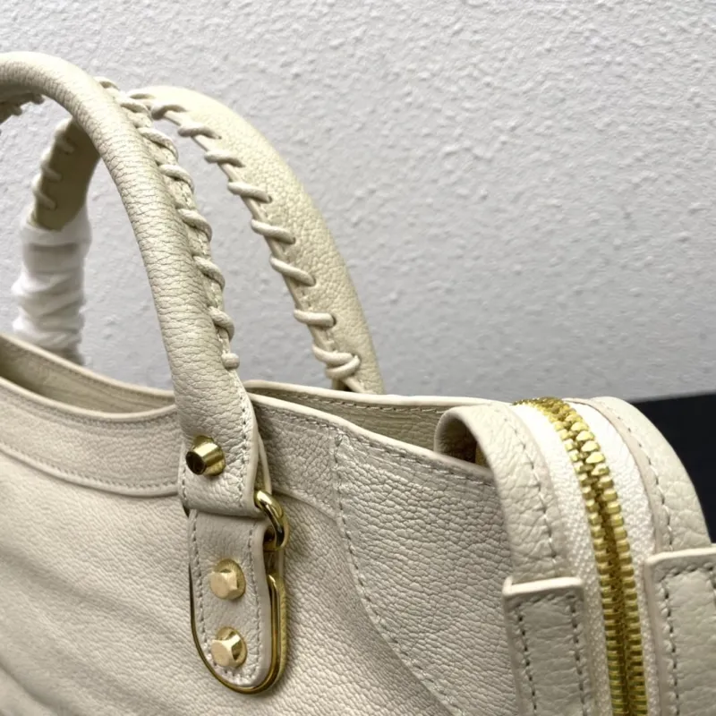 Balenciaga Large Cream Top Handle Bag 38cm - Image 5