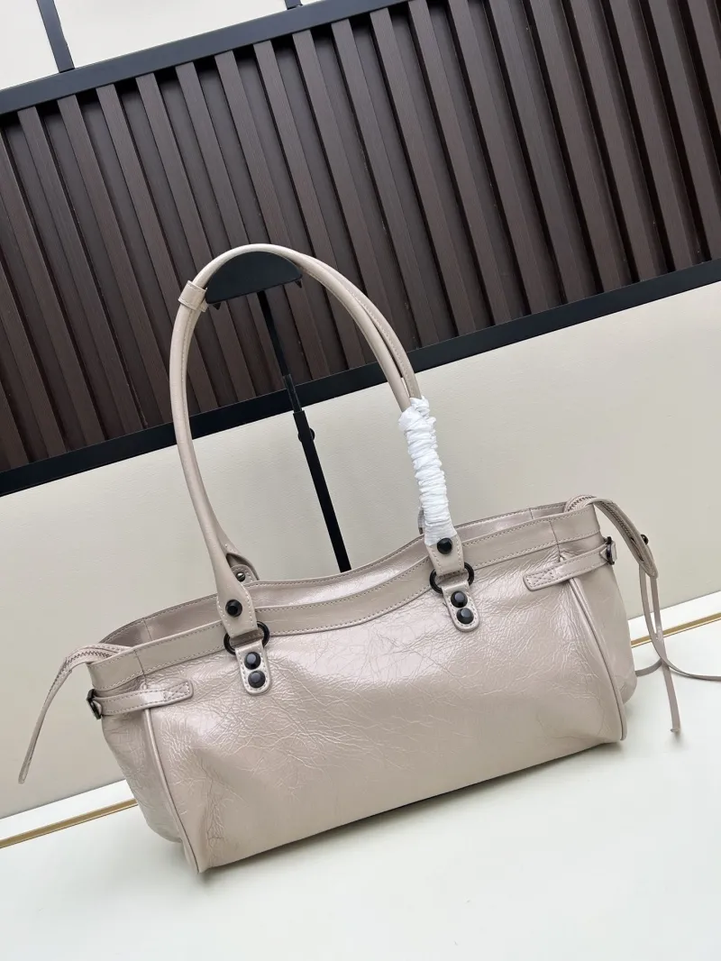 Alternative view of Balenciaga Light Beige Top Handle Bag 30