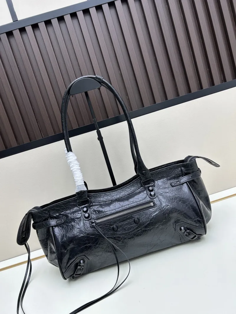 Balenciaga Black Top Handle Bag 31