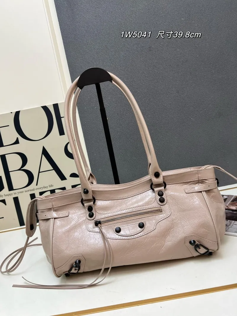 Balenciaga 1W5041 Beige Top Handle Bag
