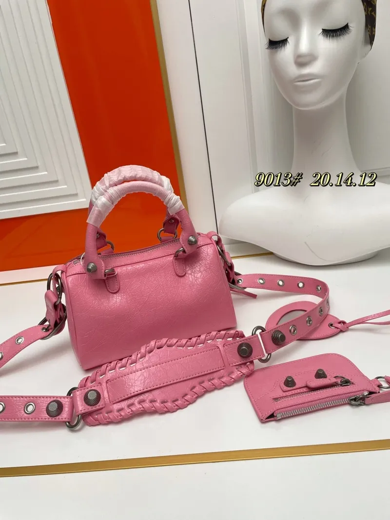 Alternative view of Balenciaga Pink Mini Top Handle Bag 9013