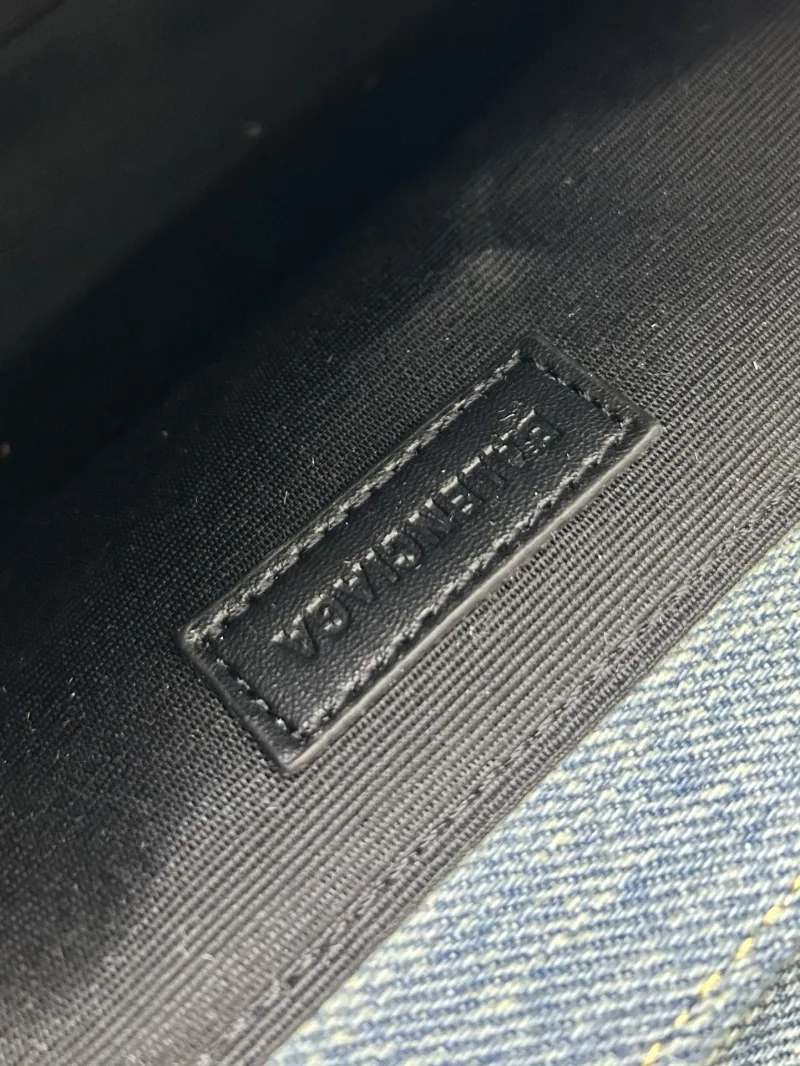 Alternative view of Balenciaga Denim Shoulder Bag 9020 Large