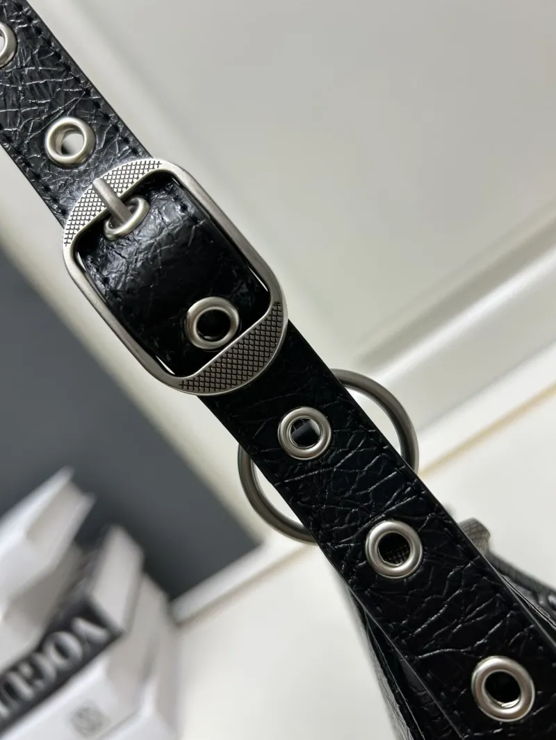 Balenciaga Black Top Handle Bag 8081 - Image 5