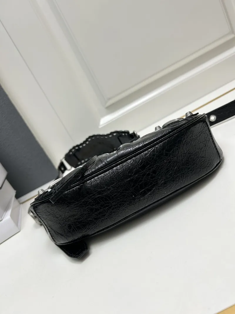 Balenciaga Black Top Handle Bag 8081 - Image 7