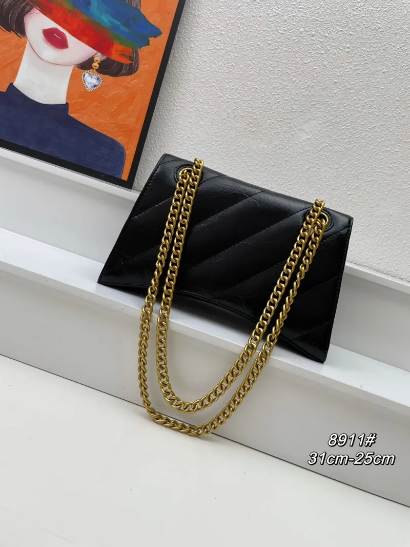Alternative view of Balenciaga Black Chain Shoulder Bag 8911