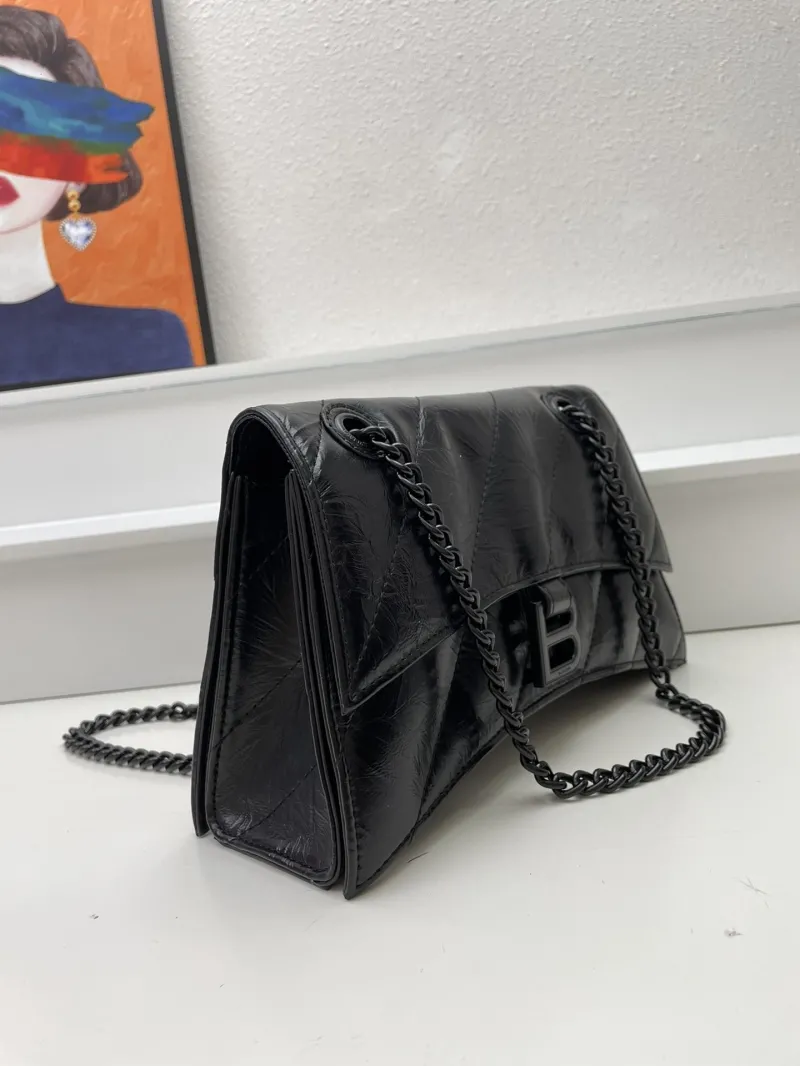 Balenciaga Black Chain Shoulder Bag 8911 - Image 3