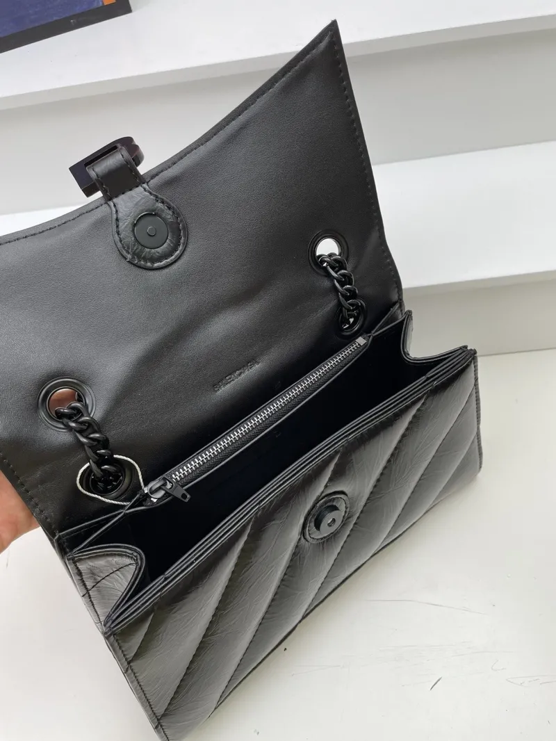 Balenciaga Black Chain Shoulder Bag 8911 - Image 8