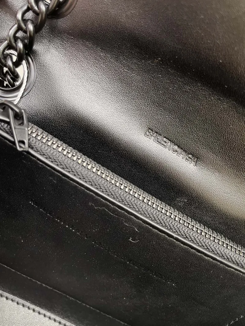 Balenciaga Black Chain Shoulder Bag 8911 - Image 9