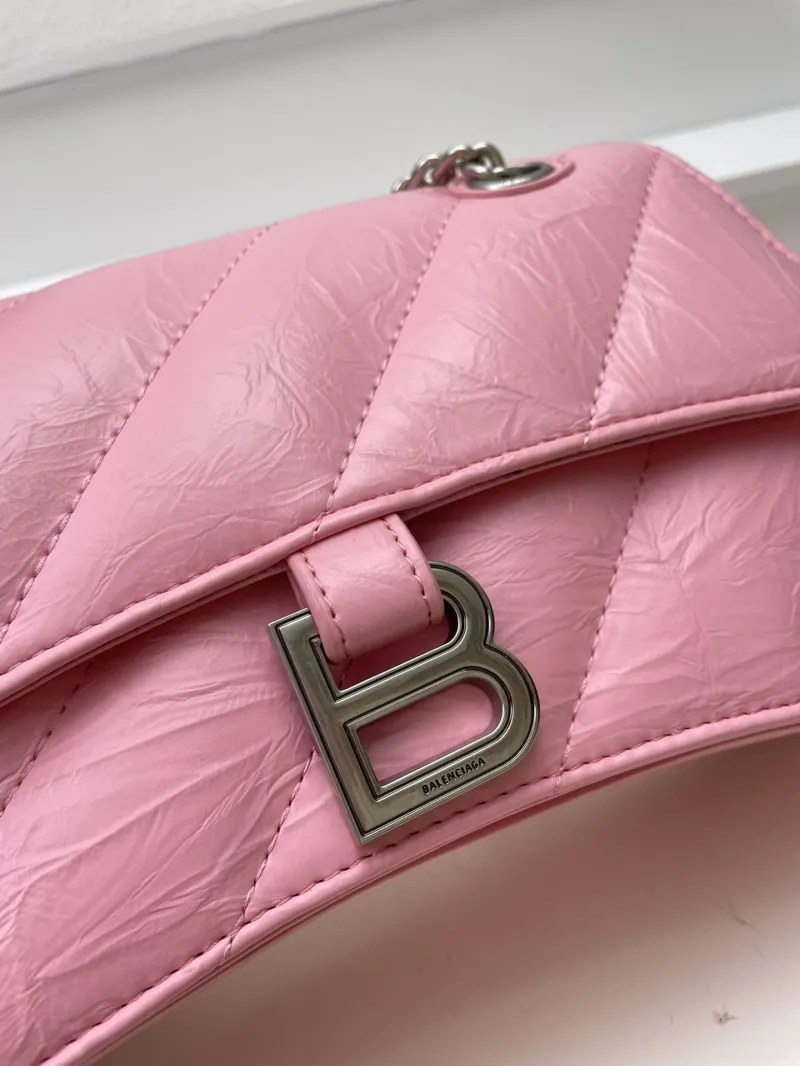 Balenciaga Pink Chain Shoulder Bag 8911 31cm-25cm - Image 4