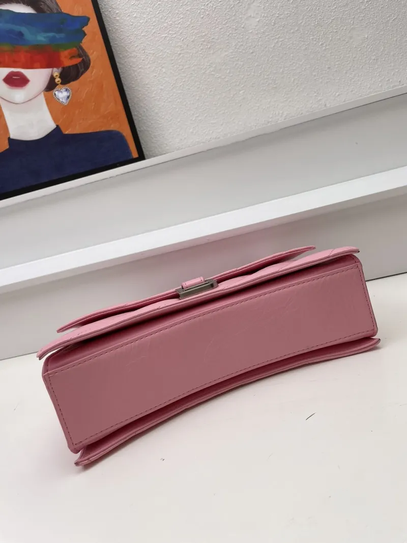 Balenciaga Pink Chain Shoulder Bag 8911 31cm-25cm - Image 7