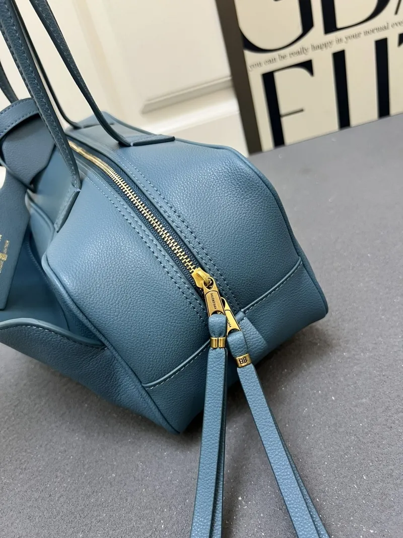 Balenciaga H06188 Blue Top Handle Bag - Image 6