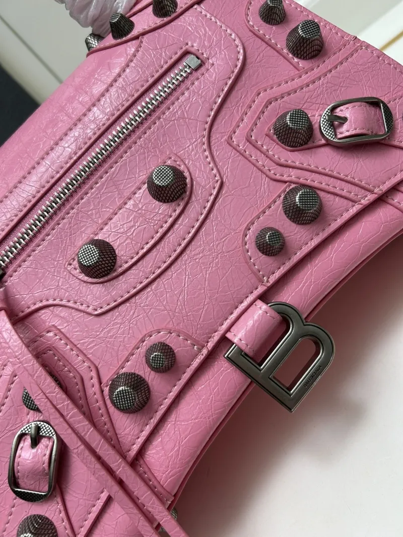 Balenciaga Pink Top Handle Bag 9026 - Image 5