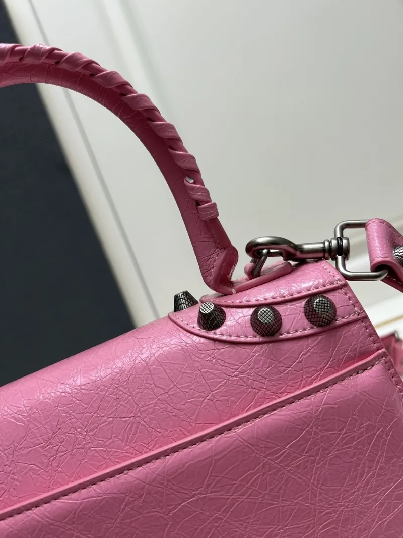 Balenciaga Pink Top Handle Bag 9026 - Image 6