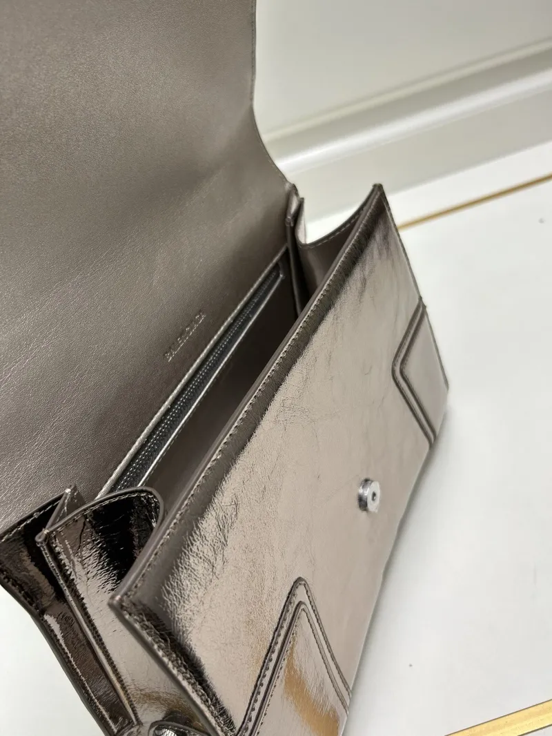 Balenciaga Metallic Top Handle Bag 9026 - Image 8