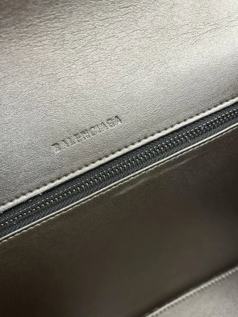 Balenciaga Metallic Top Handle Bag 9026 - Image 9