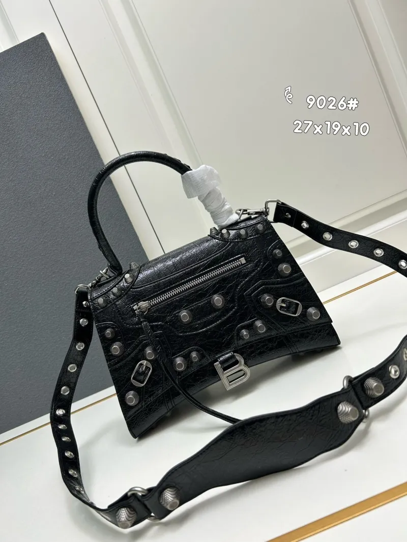 Balenciaga Black Top Handle Bag 9026