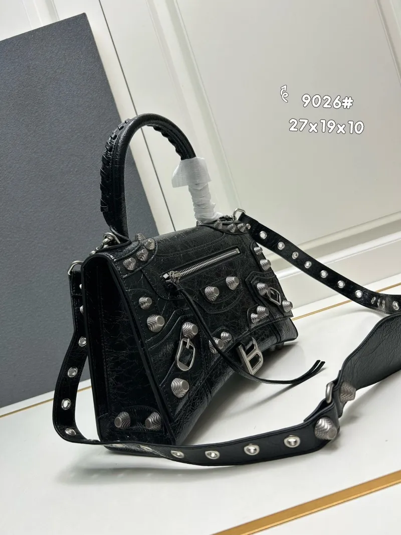 Alternative view of Balenciaga Black Top Handle Bag 9026