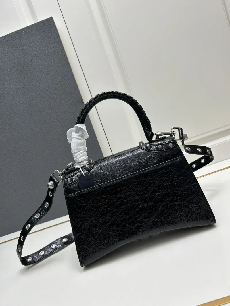 Balenciaga Black Top Handle Bag 9026 - Image 3