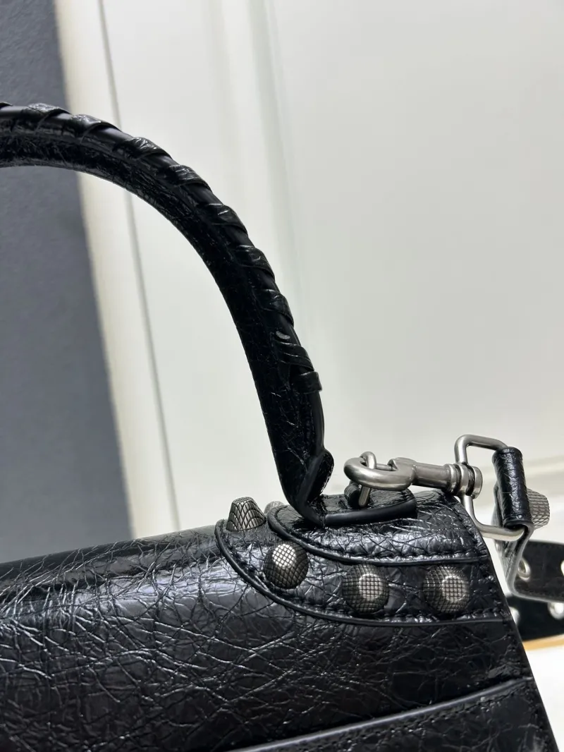 Balenciaga Black Top Handle Bag 9026 - Image 4