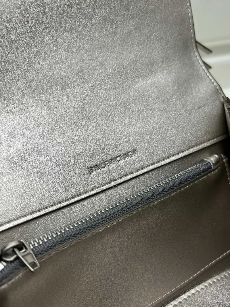 Balenciaga Metallic Top Handle Shoulder Bag 9026 - Image 9