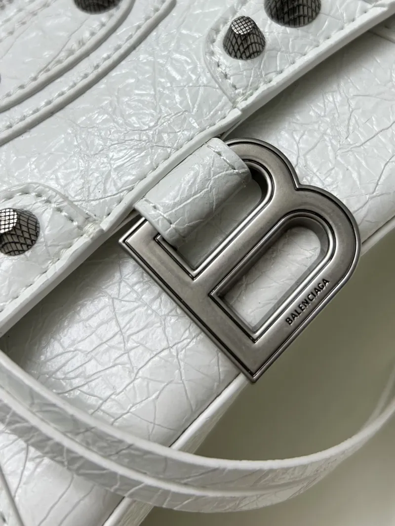 Balenciaga White Top Handle Bag 9026 - Image 6