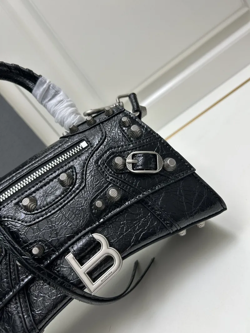 Balenciaga Black Top Handle Bag 9026 - Image 5