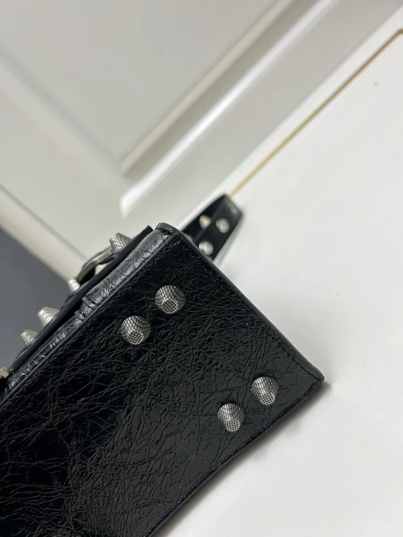 Balenciaga Black Top Handle Bag 9026 - Image 6