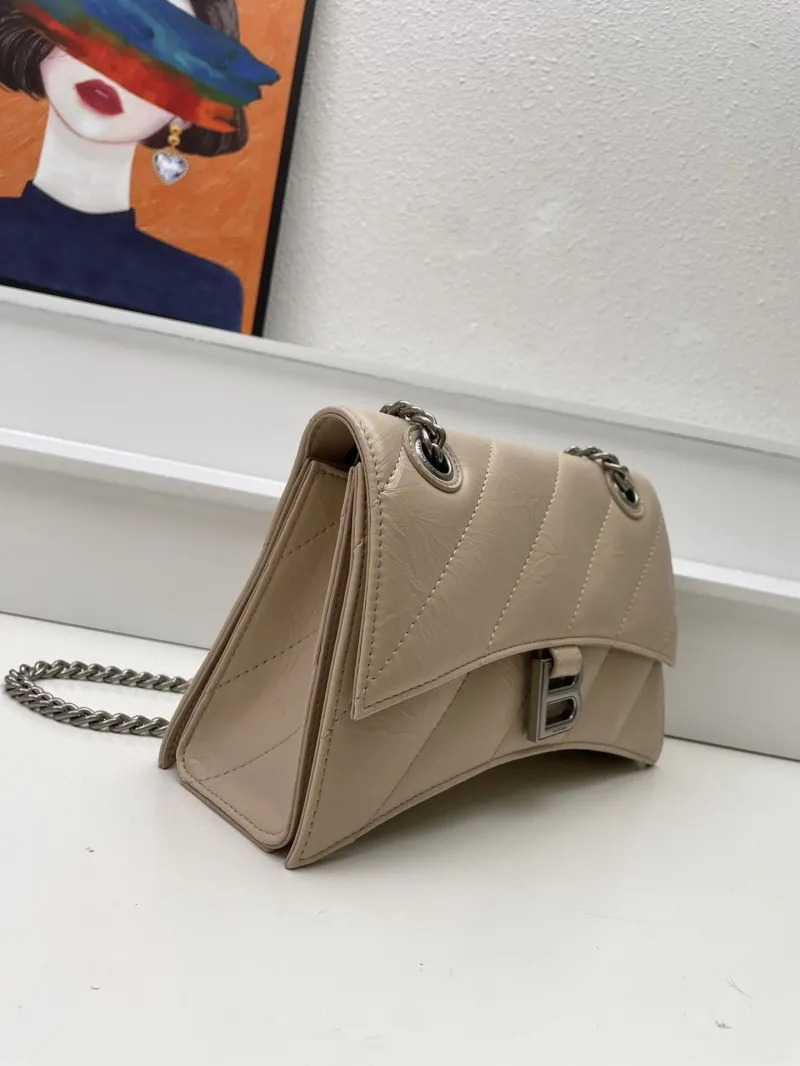 Balenciaga Beige Chain Shoulder Bag 8911 - Image 3