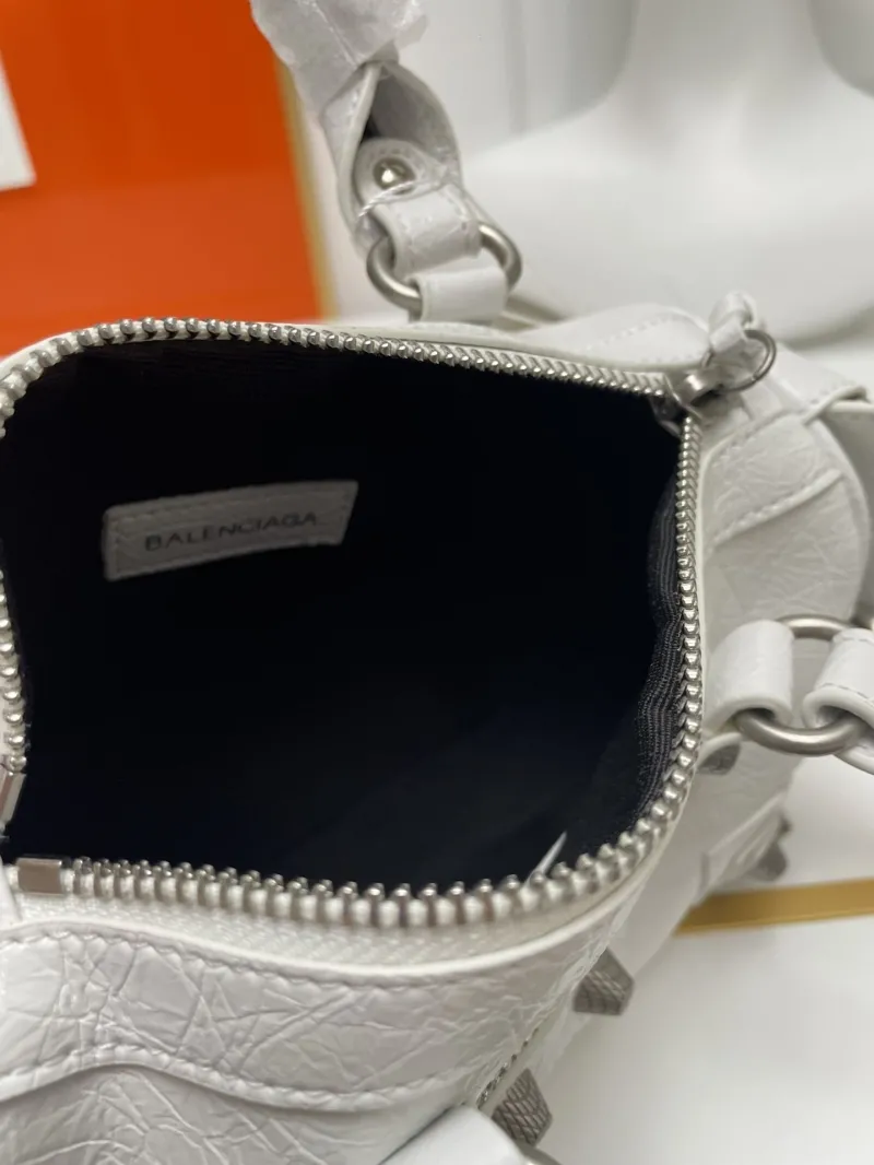 Balenciaga White Top Handle Bag 9013 - Image 8
