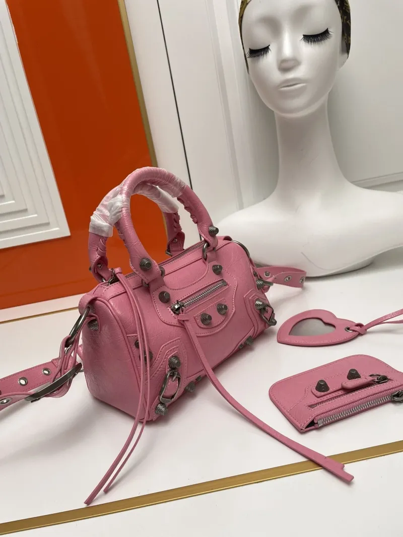 Balenciaga Pink Mini Top Handle Bag 9013 - Image 3