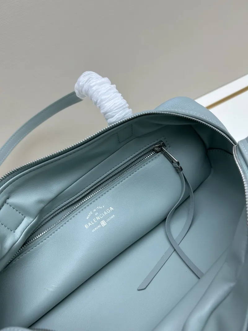 Balenciaga Pale Blue Top Handle Shoulder Bag 163 - Image 8