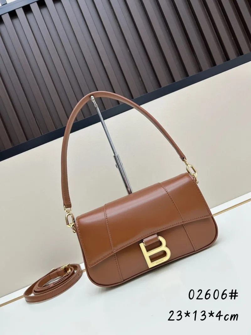 Balenciaga Brown Shoulder Bag 02606