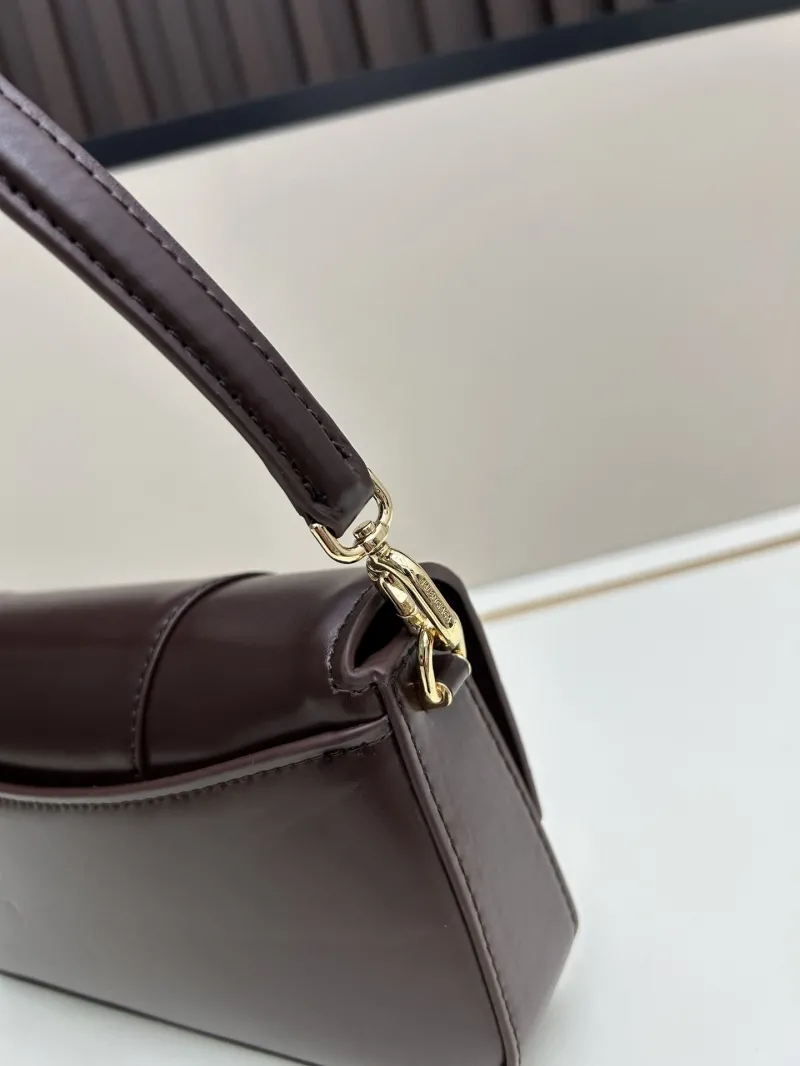 Balenciaga Brown Leather Shoulder Bag 02606 - Image 6