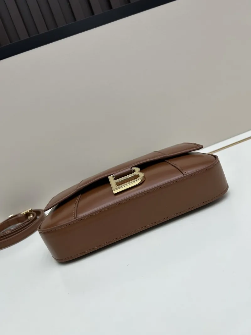Balenciaga Brown Shoulder Crossbody Bag 02606 - Image 5