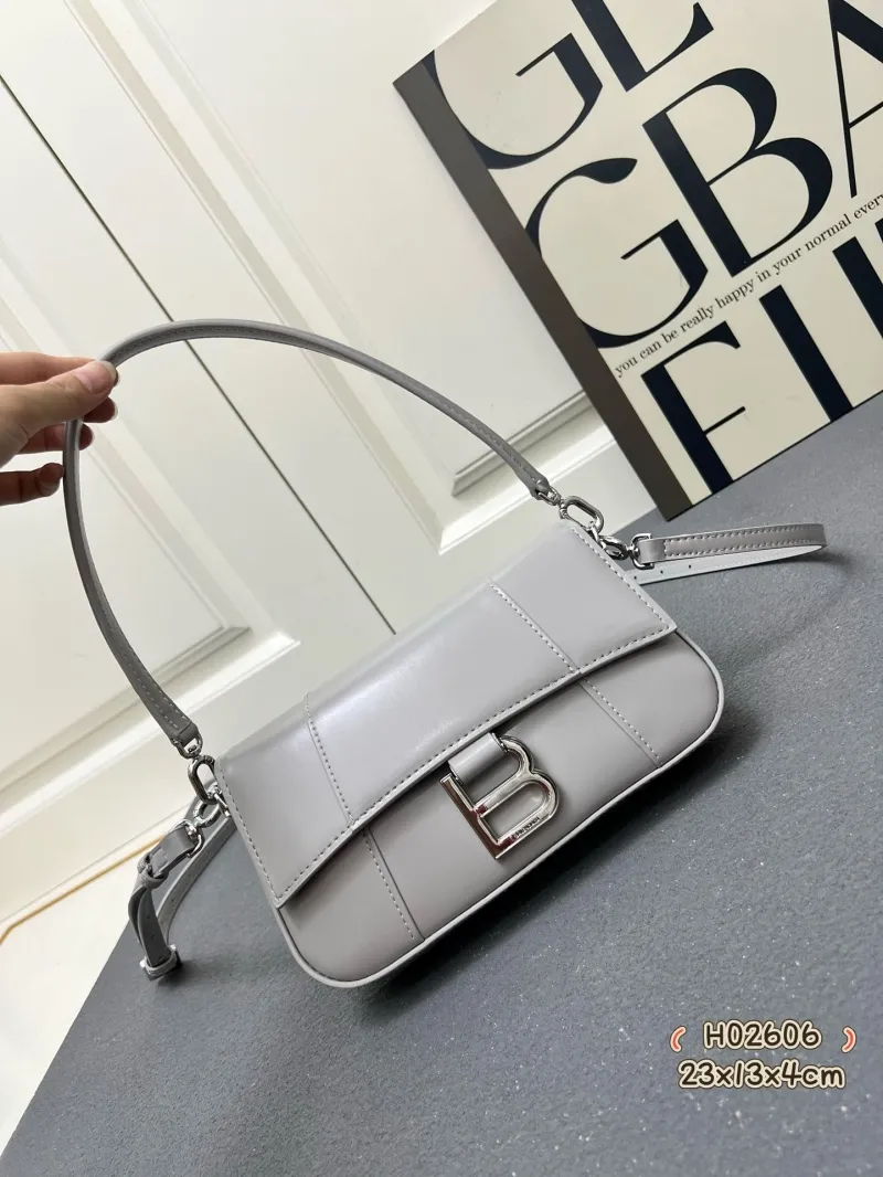 Balenciaga Gray Top Handle Bag H02606