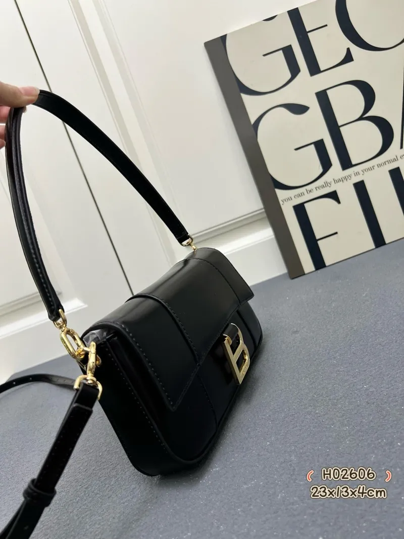 Alternative view of Balenciaga Black Top Handle Shoulder Bag H02606