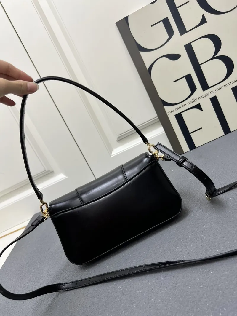 Balenciaga Black Top Handle Shoulder Bag H02606 - Image 3