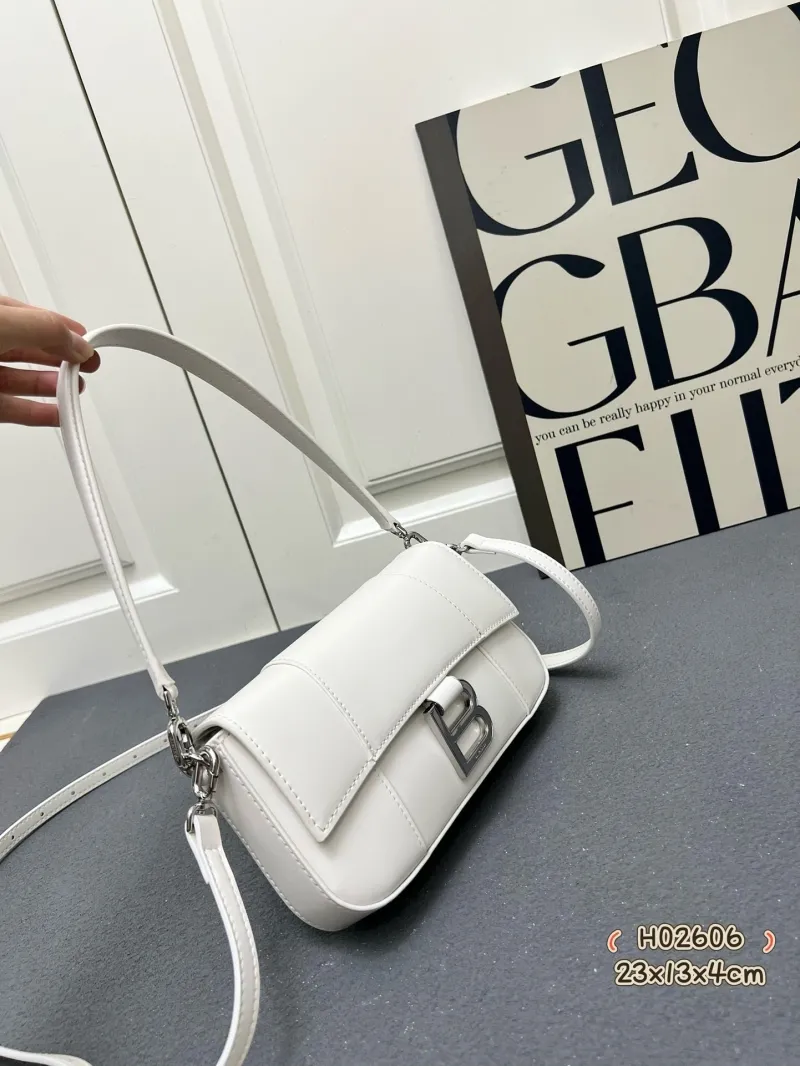Alternative view of Balenciaga White Top Handle Shoulder Bag H02606