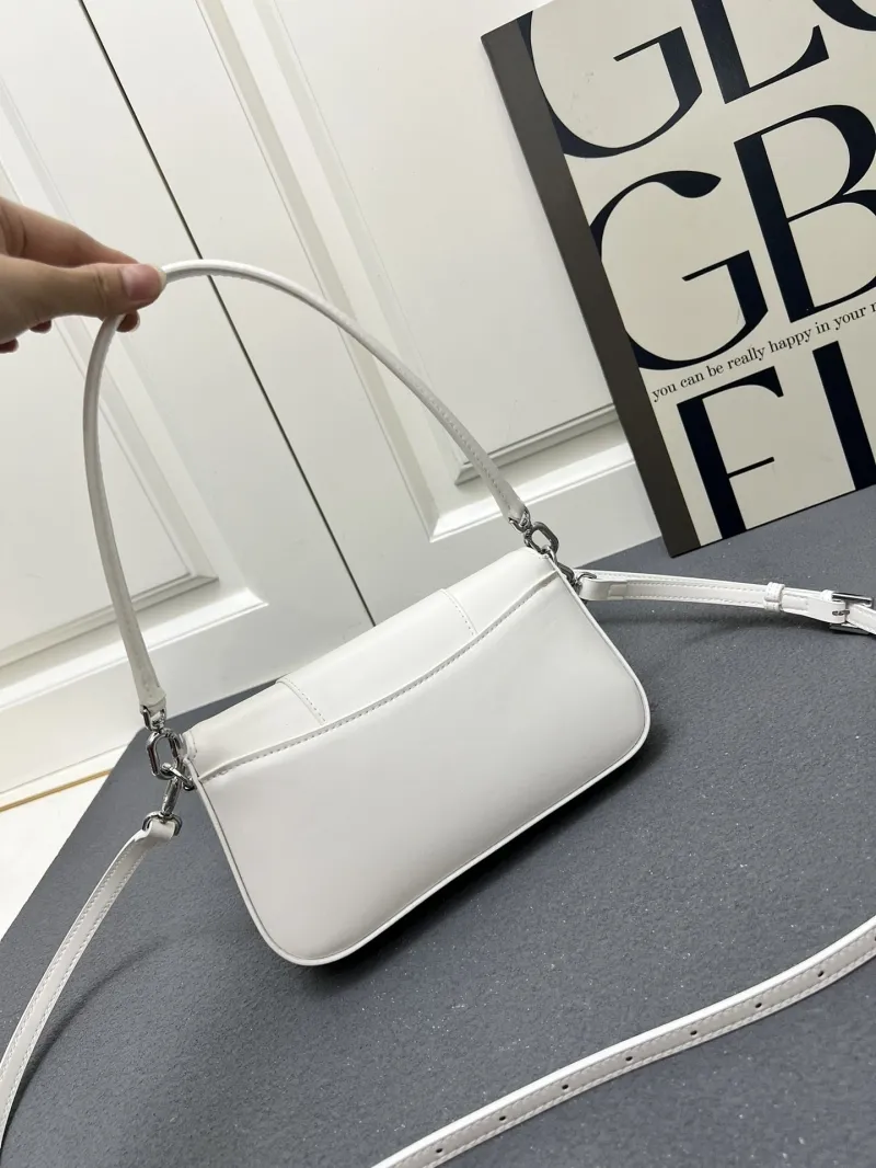 Balenciaga White Top Handle Shoulder Bag H02606 - Image 3