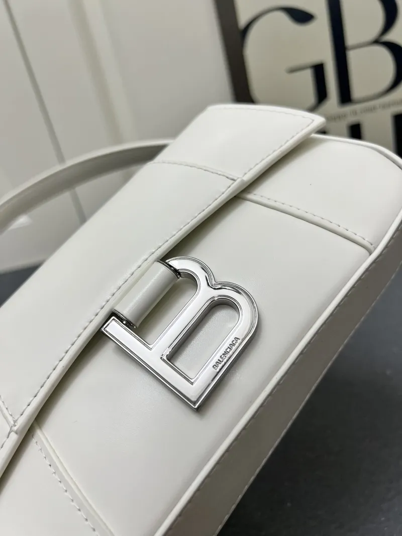 Balenciaga White Top Handle Shoulder Bag H02606 - Image 4