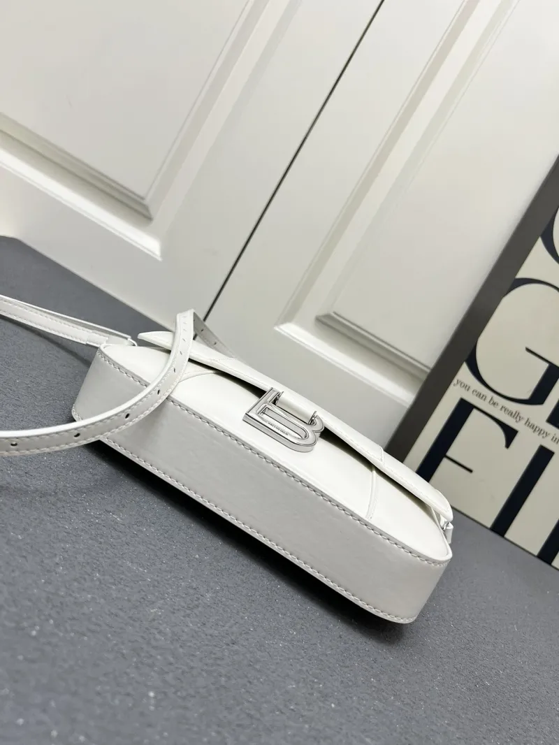 Balenciaga White Top Handle Shoulder Bag H02606 - Image 7
