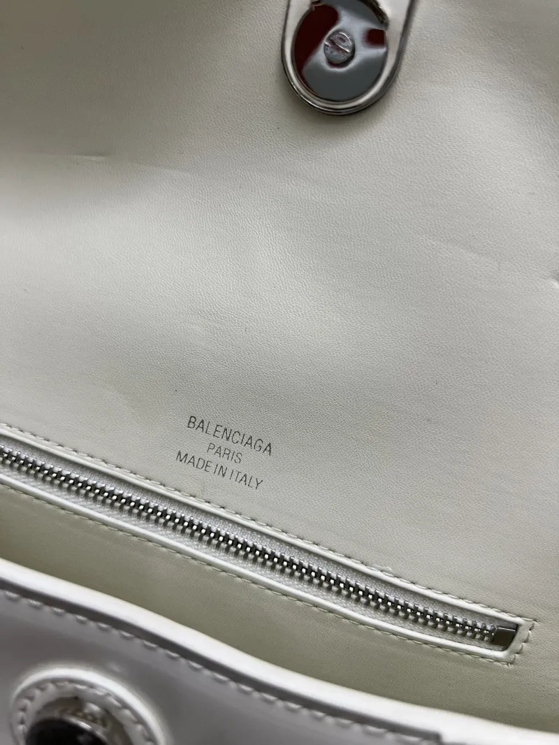 Balenciaga White Top Handle Shoulder Bag H02606 - Image 8