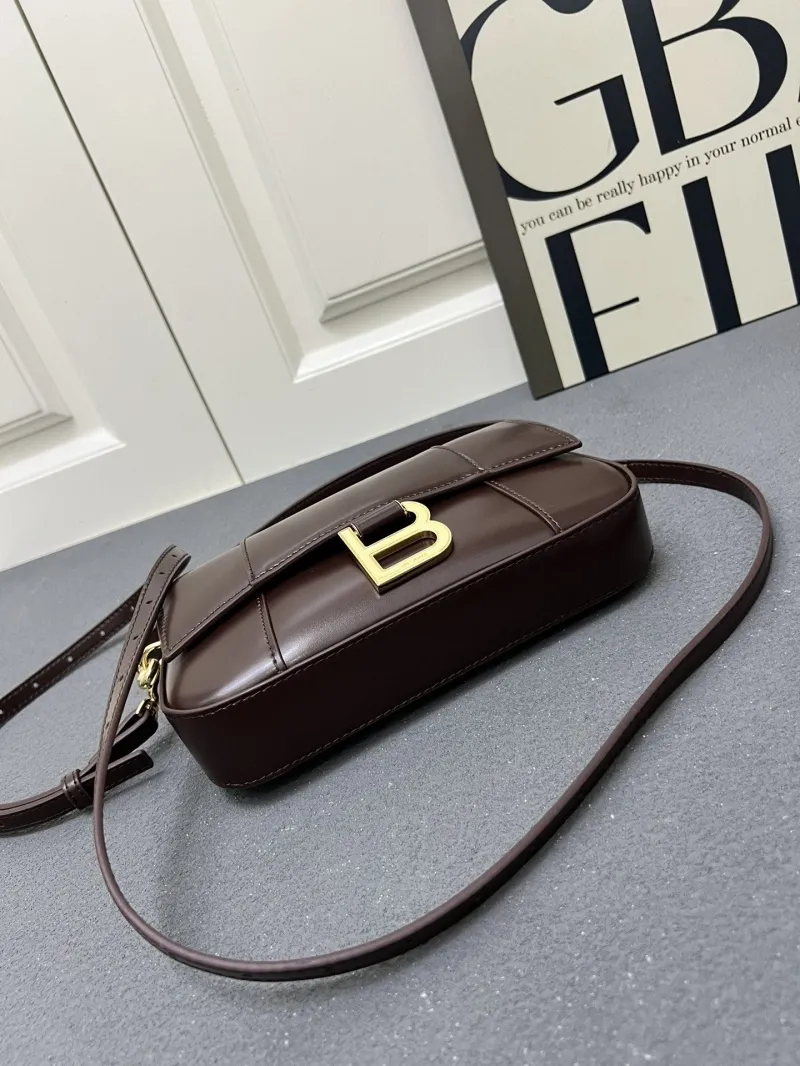 Balenciaga Brown Top Handle Shoulder Bag H02606 - Image 7
