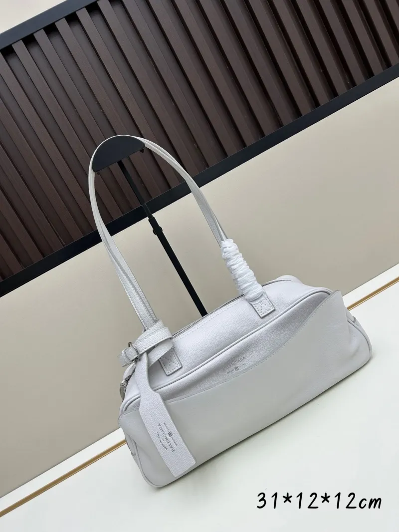 Balenciaga Light Gray Top Handle Bag 190